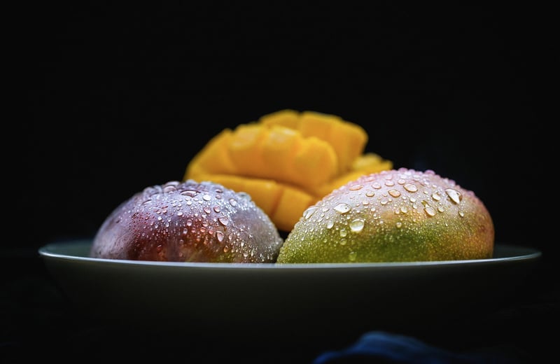 Mango Coconut Panna Cotta